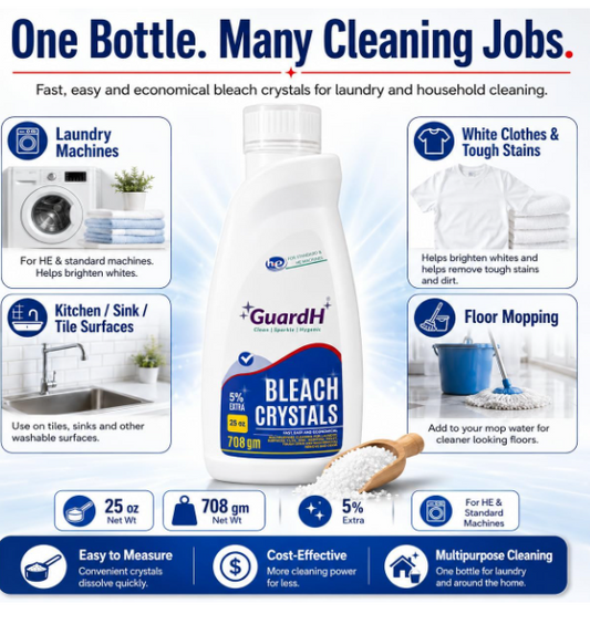 What are Bleach Crystals and How Do You Use Them?