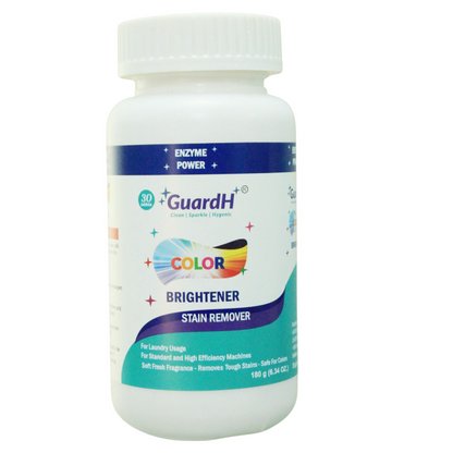 Color Brightener, Stain Remover Tablets, Laundry Usage, Removes Tough Stains, Safe for Clothes.